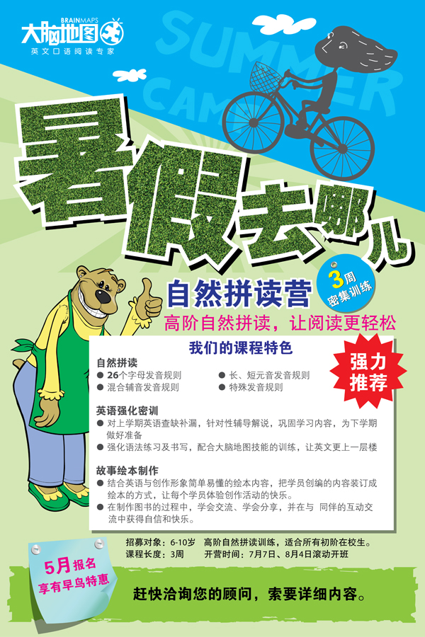 大腦地圖少兒英語(yǔ)